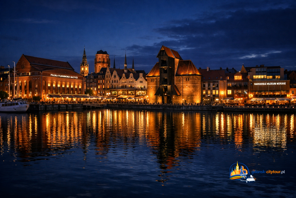 Ołowianka to niewielka wyspa na Motławie - Gdańsk