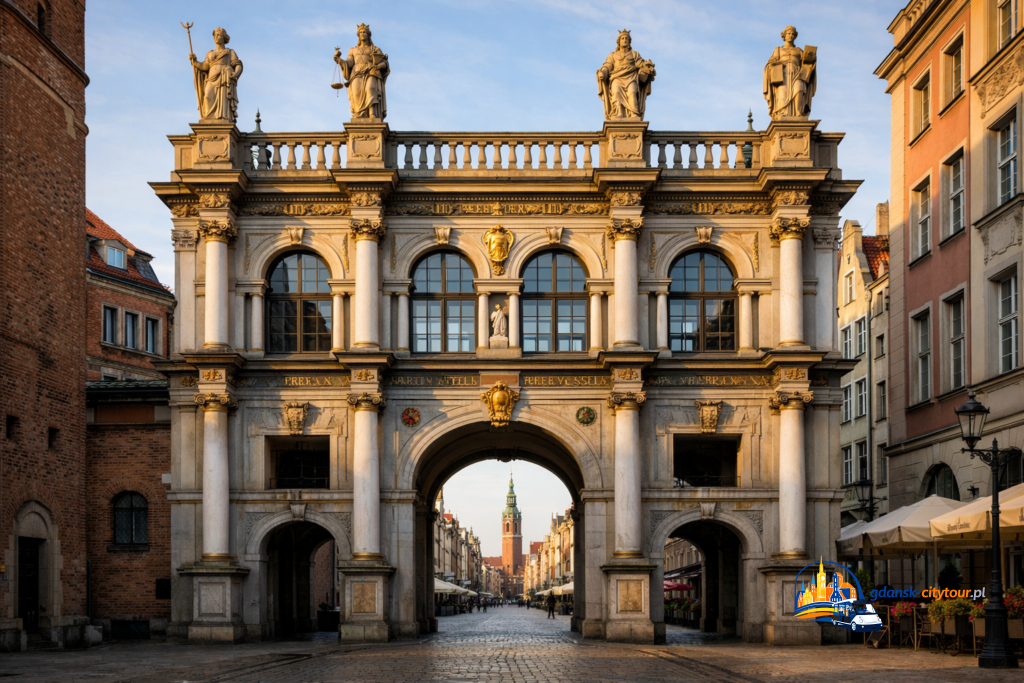 Złota Brama w Gdańsku Golden Gate (Złota Brama) in Gdańsk, Poland
